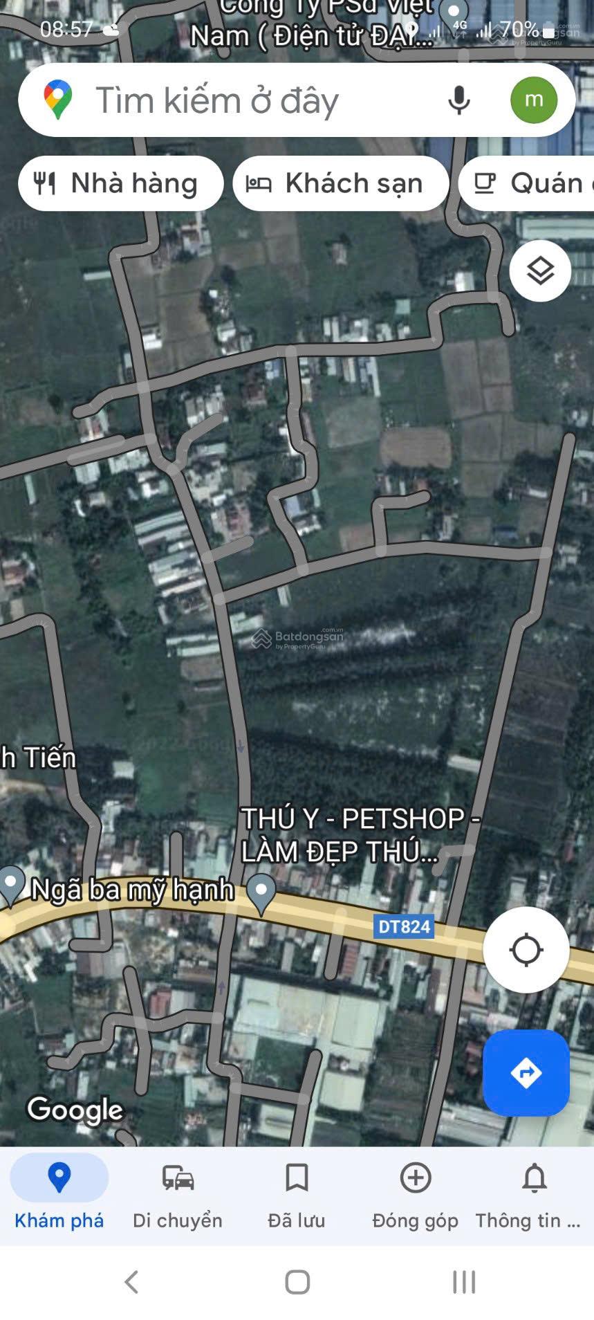 Bán đất tại Mỹ Hạnh, Đức Hòa, Long An, 4 triệu/m2, 10876 m2 giá ưu đãi