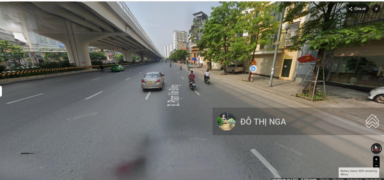 Bán nhà mặt phố tại đường Phạm Văn Đồng 38m2* 5T, 2 mặt thoáng, kinh doanh tốt. LH 0962 035 ***