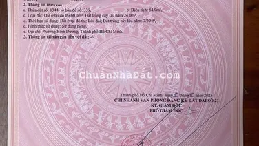 Đất DX043 Phú Mỹ, DT 4,5x18.7m (60m2 thổ cư) giá 2tỷ950