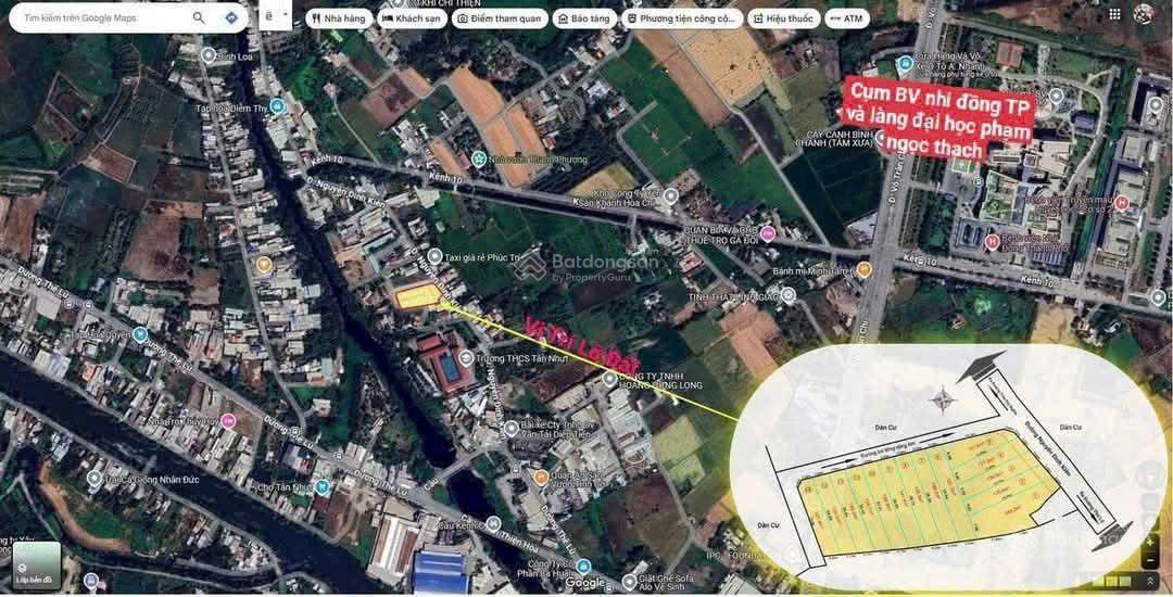 Bán nền thổ cư 130m2 Tân Nhựt Bình Chánh