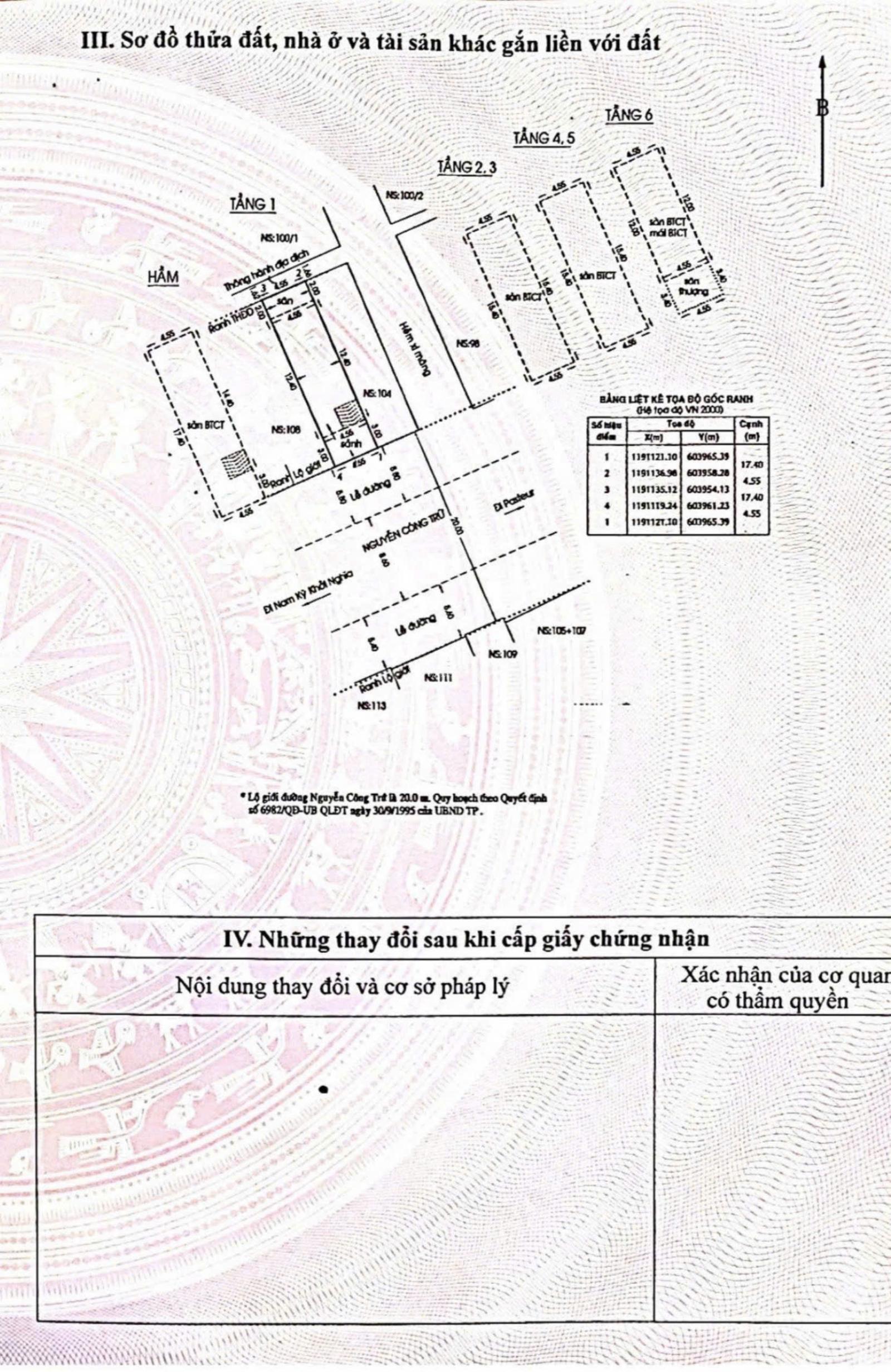 Bán Nhà 2 MT Trước Sau Nguyễn Công Trứ NTB Q1, DT 4,6x17,5m, Hầm 7 Tầng Giá 60 tỷ Bán Nhà 2 MT Trước Sau Nguyễn Công Trứ NTB Q1, DT 4,6x17,5m, Hầm 7 Tầng Giá 60 tỷ