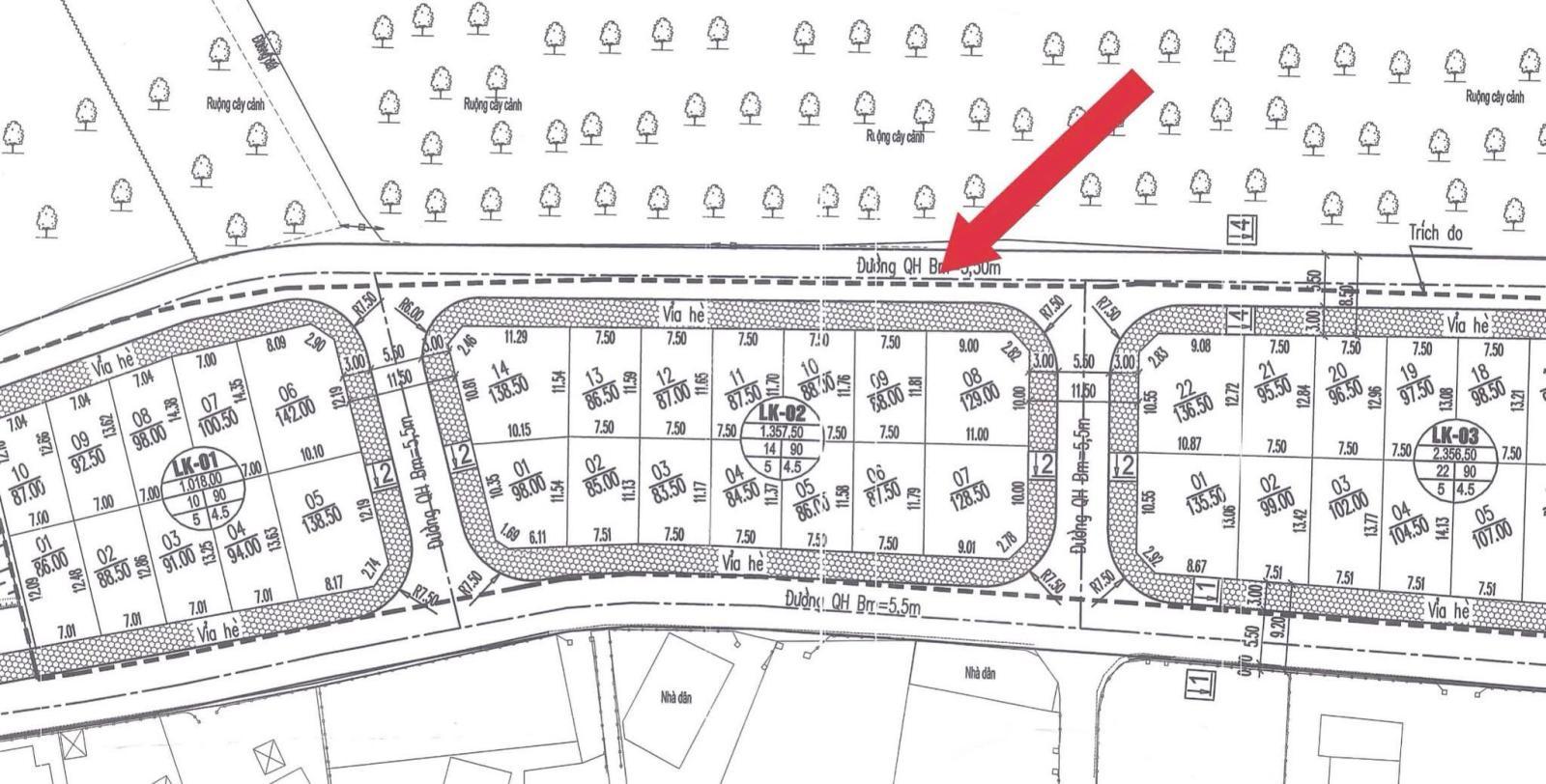 Chính chủ cần bán 88m2 đấu giá Hoàng Trạch, tiếp giáp KĐT Mễ Sở 15.600 tỷ và đường vành đai 4