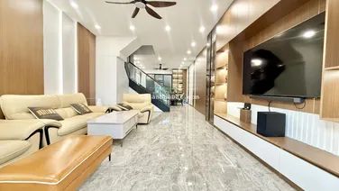 Cho thuê nhà mới xây nội thất đẹp 3 phòng ngủ full nội thất KĐT Mỹ Gia giá 25 triệu/tháng