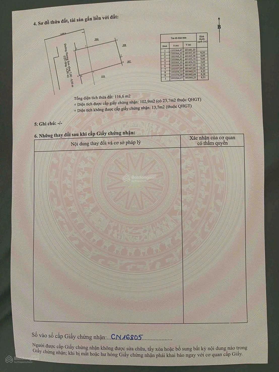 Bán lô đất mặt tiền 17m Hương Sơn phường Phước Hoà Nha Trang ngang 8,5m giá đầu tư