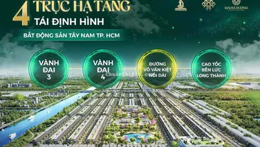 MỞ BÁN KDC DRAGON EDEN ĐẤT NỀN SHR MẶT TIỀN ĐƯỜNG LƯƠNG HÒA - BÌNH CHÁNH LỘ GIỚI 60M