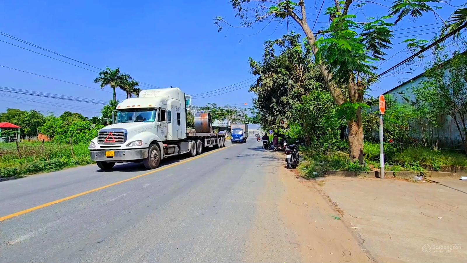 Lô góc 1760m2 đất - Cách nút lên 2 Cao tốc và Vành đai 3 chỉ 260m - Đường nhựa 20m