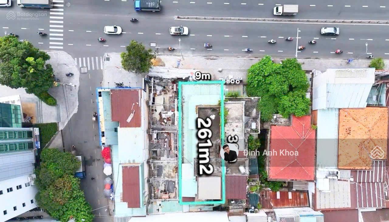 Đất giảm 7 tỷ | mặt tiền Phan Đăng Lưu Bình Thạnh | 9m x 33m = 270m² | giá bán nhanh 123 tỷ