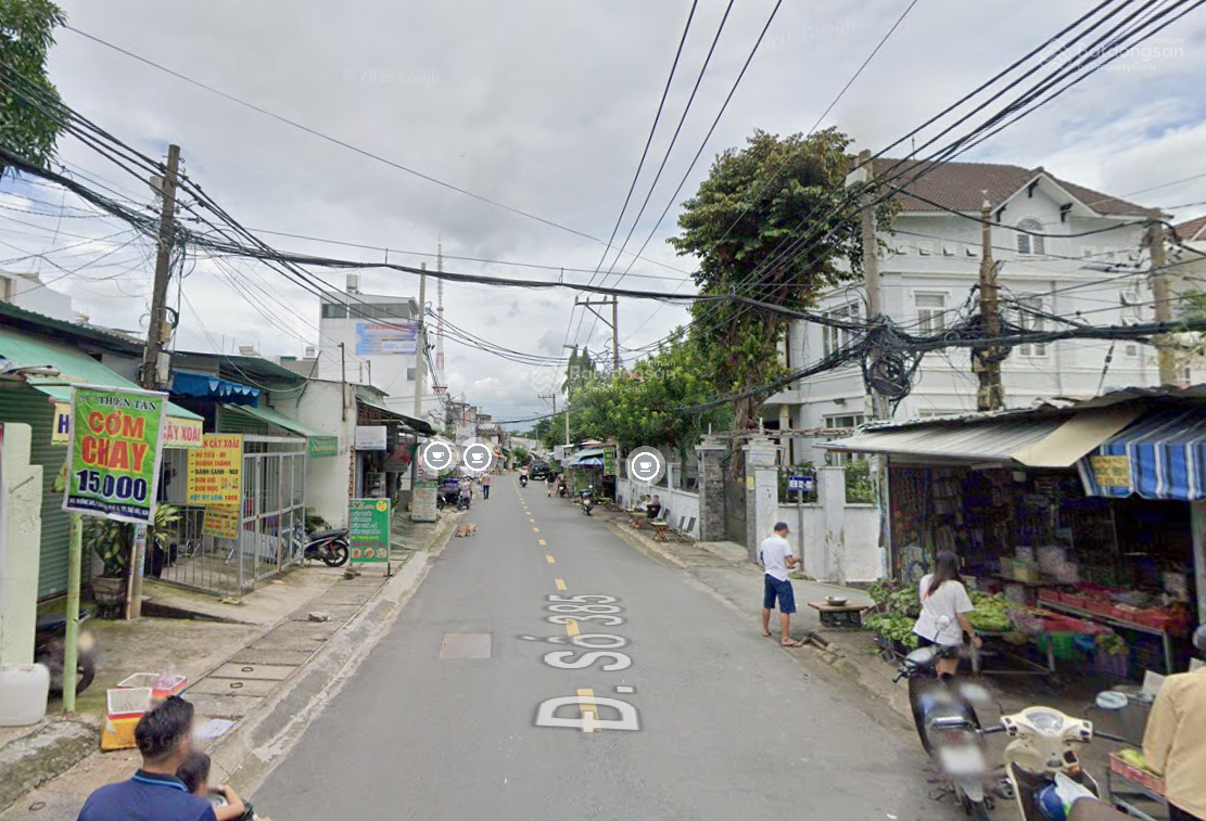 Đất hẻm ô tô thông đường 385 - 74.2m2, nở hậu ngang hiếm có 7.39m phong thủy đẹp