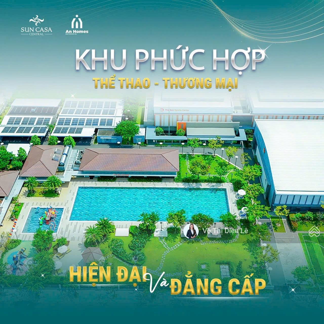 Biệt thự song lập - Sun Casa Central - Vsip II Binh Dương