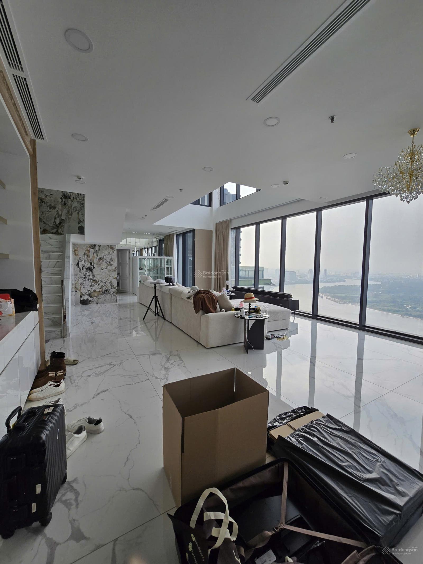 Độc quyền cho thuê penthouse độc bản tại Lumiere Riverside 4PN view sông trực diện ôm trọn Thanh Đa