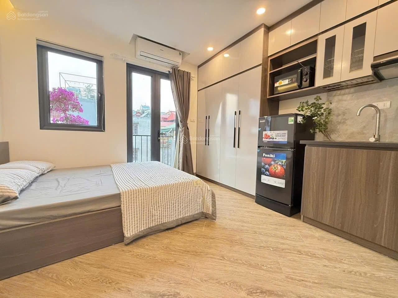 Toà CHDV Ngọc Khánh, DT 70m2 x 7T MT 5,5m, 15PNKK, doanh thu 80tr, PCCC, thang máy, thoát hiểm