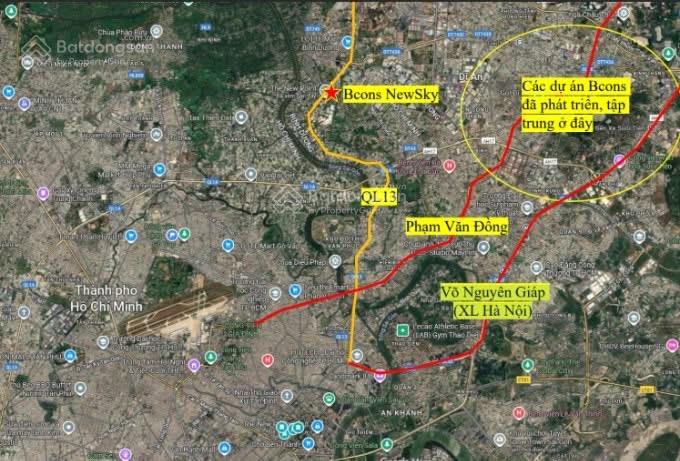Bcons Newsky QL13 căn hộ mới chỉ 350tr - 450tr ban đầu Kế Metro số 2