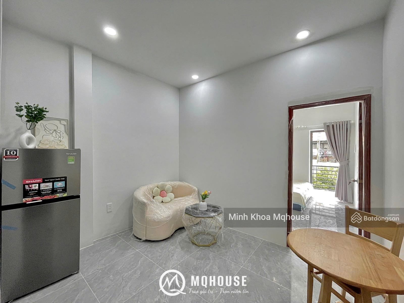 Cho thuê phòng trọ 1PN 1PK nhà mới, thang máy gần Lotte Mart Cộng Hòa, khu K300