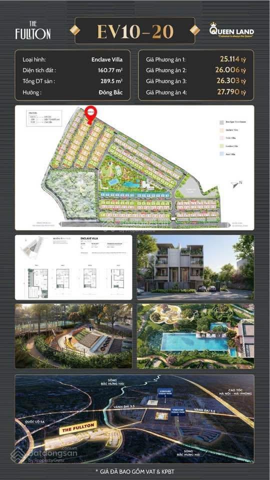 Duy nhất biệt thự song lập Twin Villas 160m2 Fullton còn sót lại tại Vinhomes Ocean Park 03