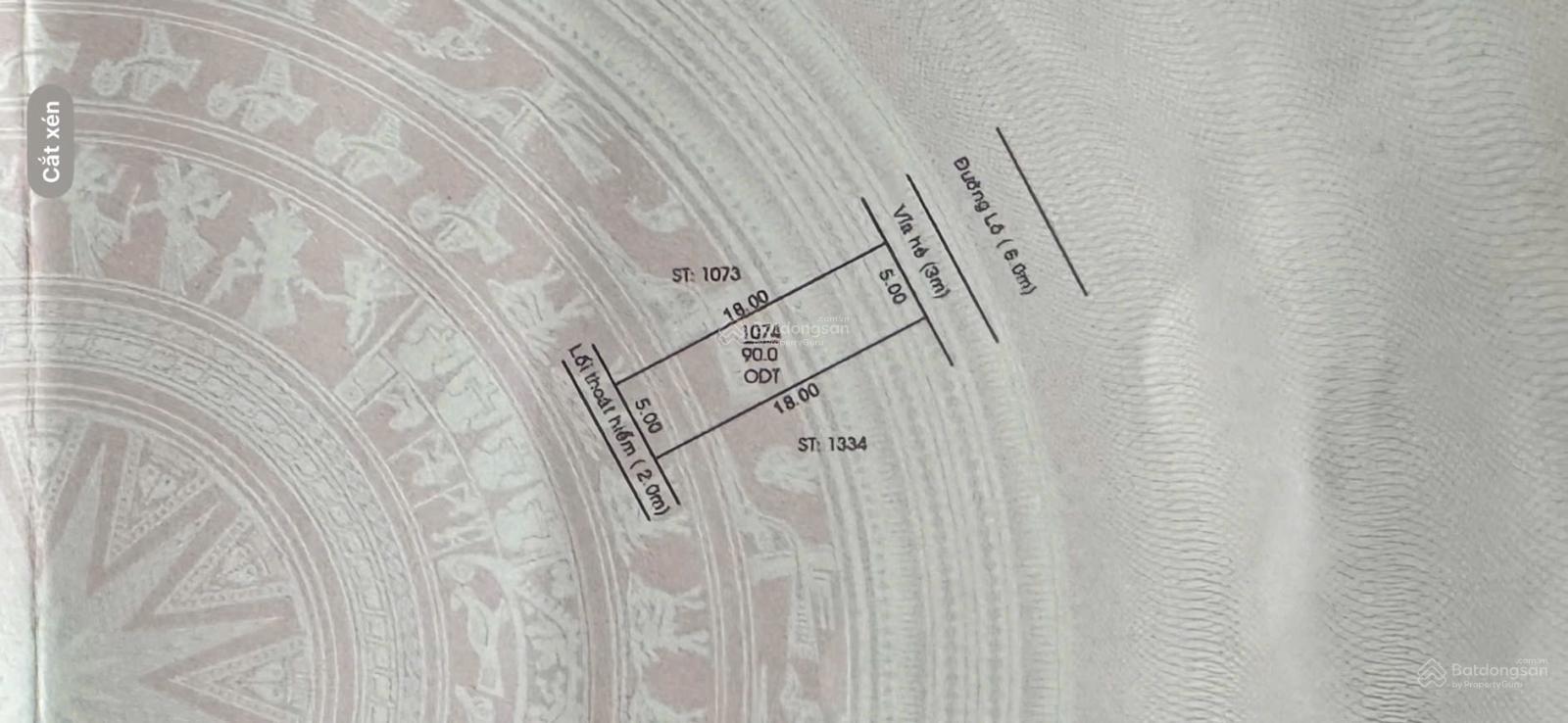 Bán 1 cặp Đường D3 Khu dân cư K8 Thanh Lễ - Hiệp Thành - Diện tích : 10 x 18 - có bán lẻ từng lô