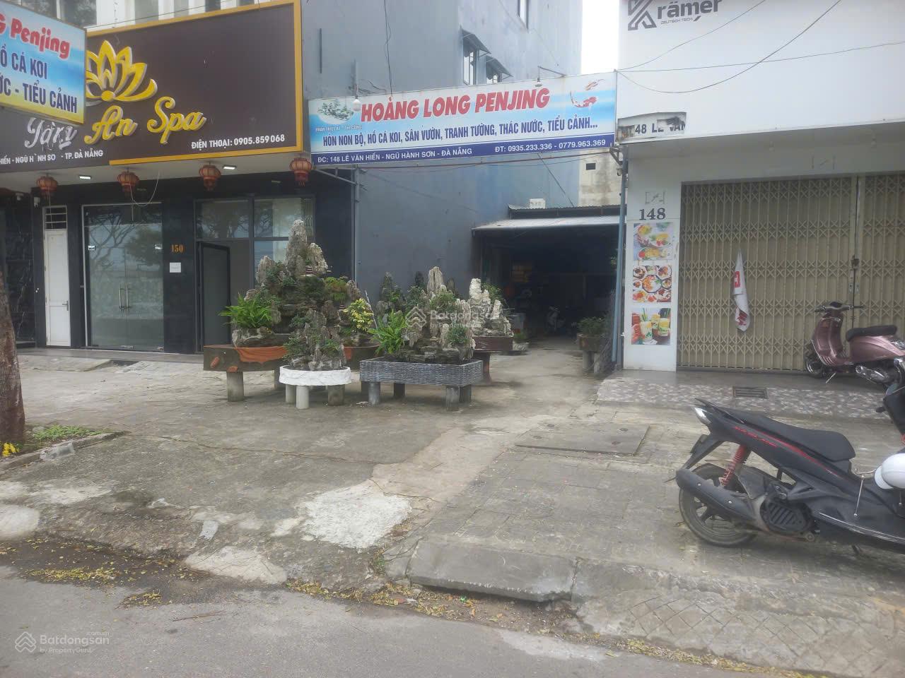 Bán đất mặt tiền đường Lê Văn Hiến, dt 123.8 m2, mặt tiền 5m sổ đỏ giao dịch ngay