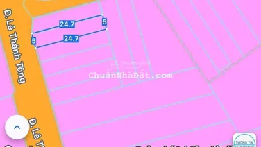 CÒN MỘT LÔ DUY NHẤT MẶT TIỀN ĐƯỜNG LÊ THÁNH TÔNG ĐẤT ĐỎ TPHCM MỘT LÔ ĐẤT VIEW RUỘNG CHO QUÝ ANH
