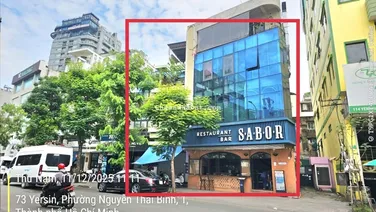 Chính chủ gửi bán nhà 114 Yersin Nguyễn Thái Bình, Q1. Sẵn sổ mua bán nhanh gọn