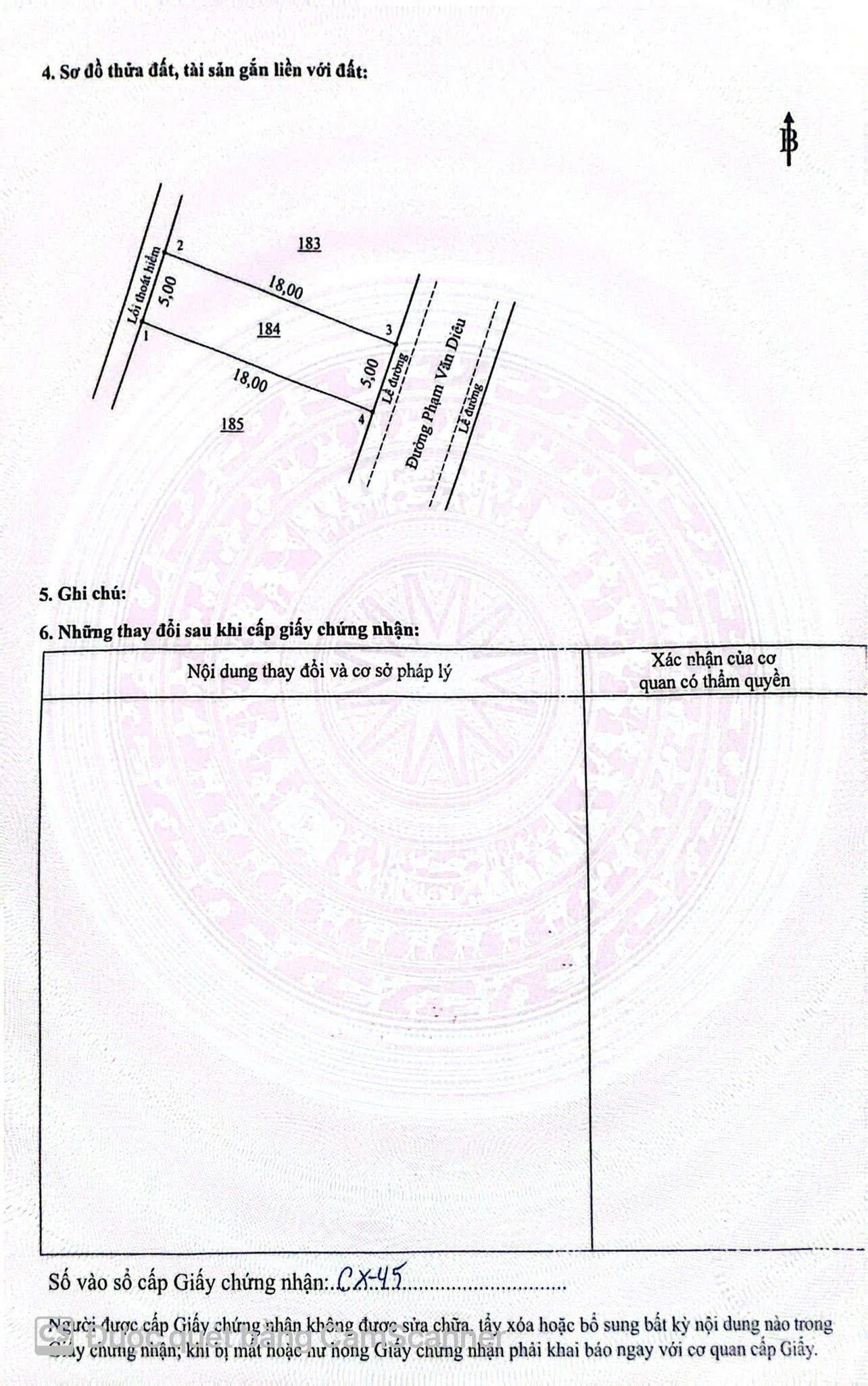 Bán đất tái định cư tân hạnh mặt tiền phạm văn diêu; biên hoà; Đồng Nai