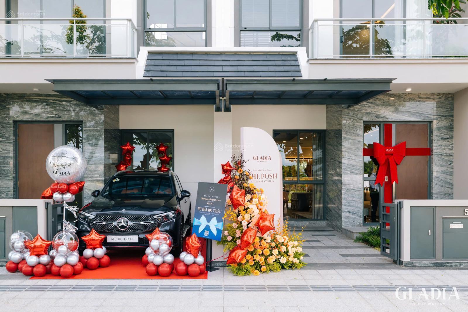 Nhà phố Gladia Khang Điền giá chỉ 24 tỷ /căn đã có sổ từng căn - vị trí trung tâm quận 2