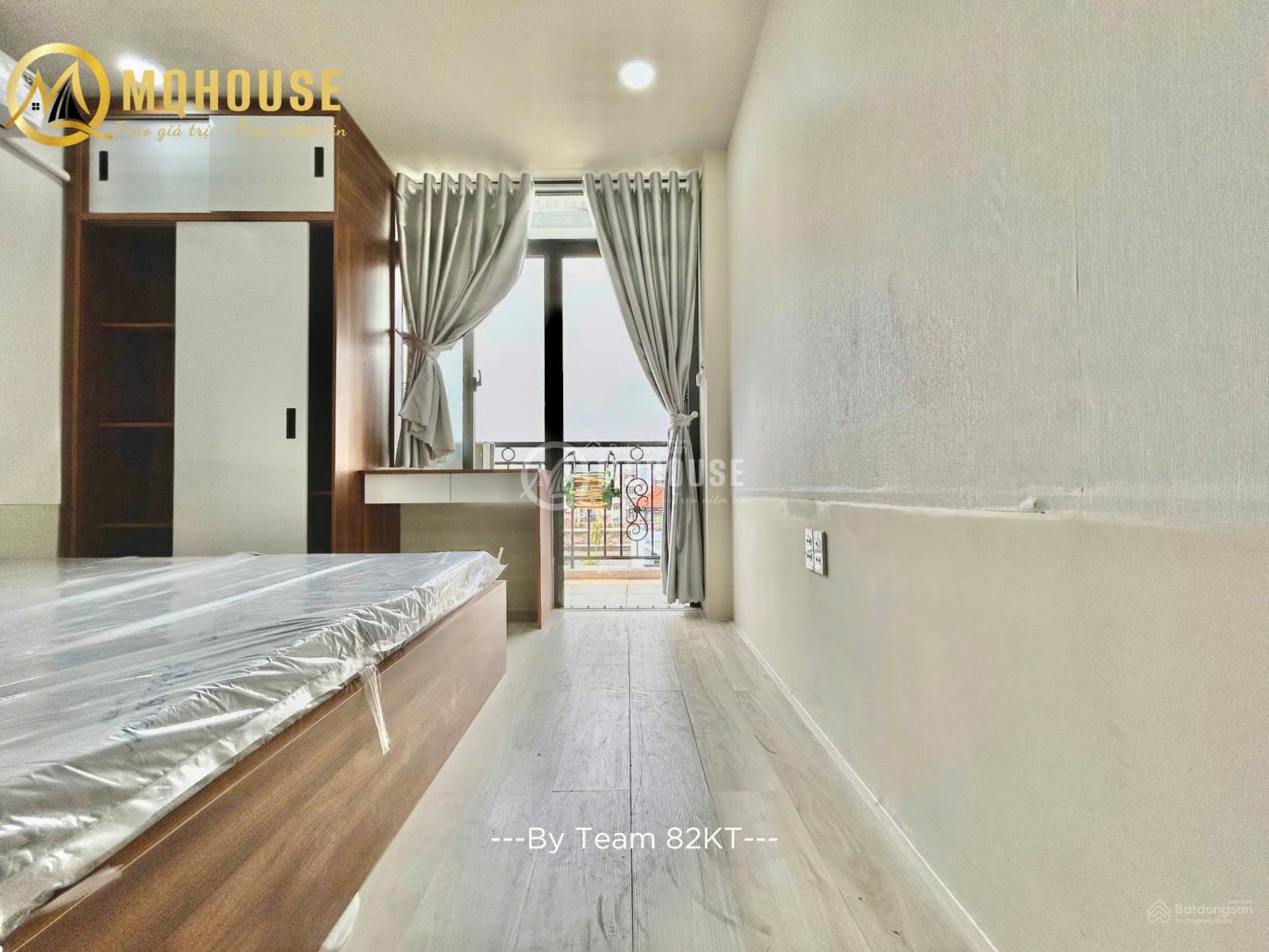 Cho thuê CC nhà mới làm lại 100% mini 1PN tách Bếp, 1WC, 35m2 Phó Đức Chính, P1, Q. Bình Thạnh, HCM