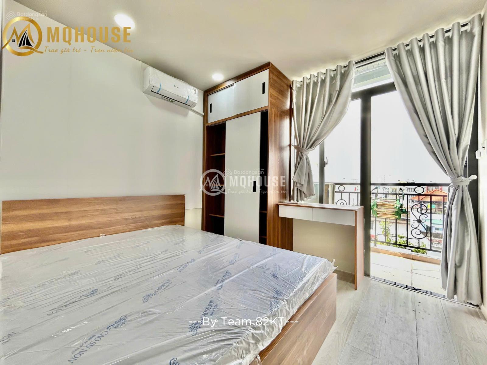 Cho thuê CC nhà mới làm lại 100% mini 1PN tách Bếp, 1WC, 35m2 Phó Đức Chính, P1, Q. Bình Thạnh, HCM