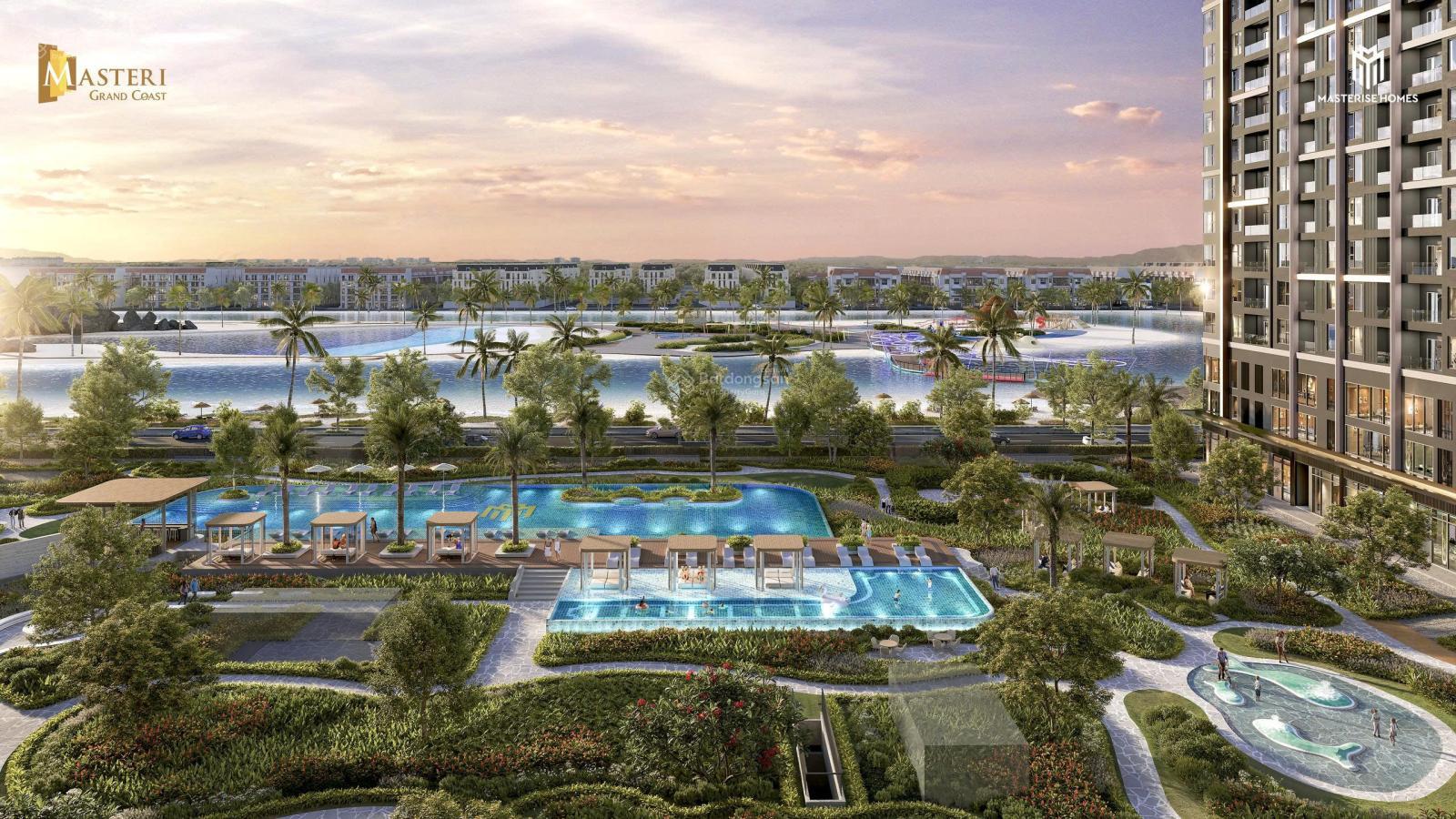 7 tòa siêu phẩm đổ bộ vào Ocean Park 2 - Masteri Collection kế bên hồ tạo sóng lớn nhất Ocean City