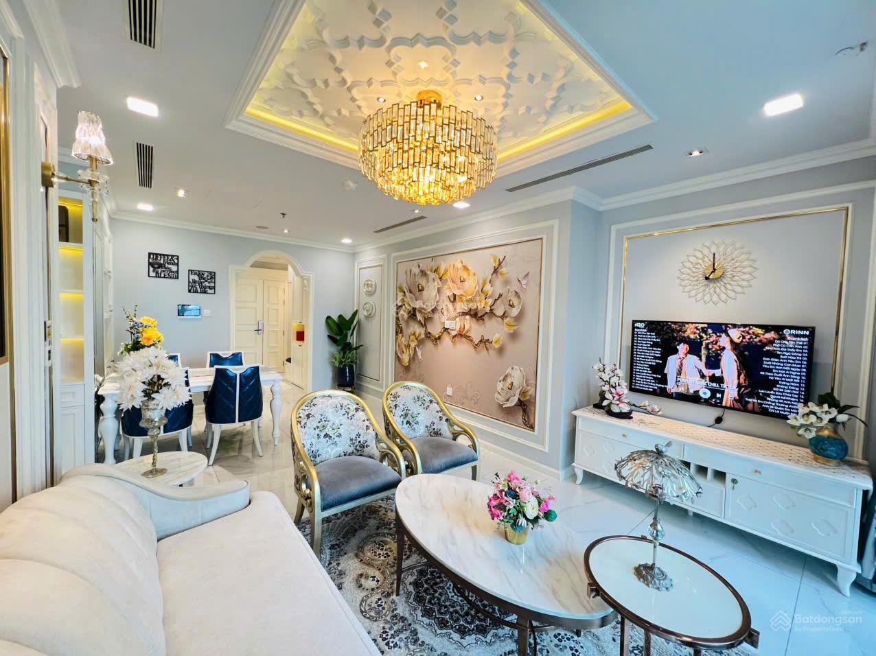 The Landmark 81 Vinhomes Cho Thuê 3PN Vòng Cung, giá 45tr, DT 109m2 full nội thất, LH 0397 383 ***