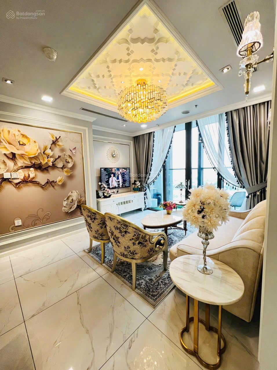 The Landmark 81 Vinhomes Cho Thuê 3PN Vòng Cung, giá 45tr, DT 109m2 full nội thất, LH 0397 383 ***