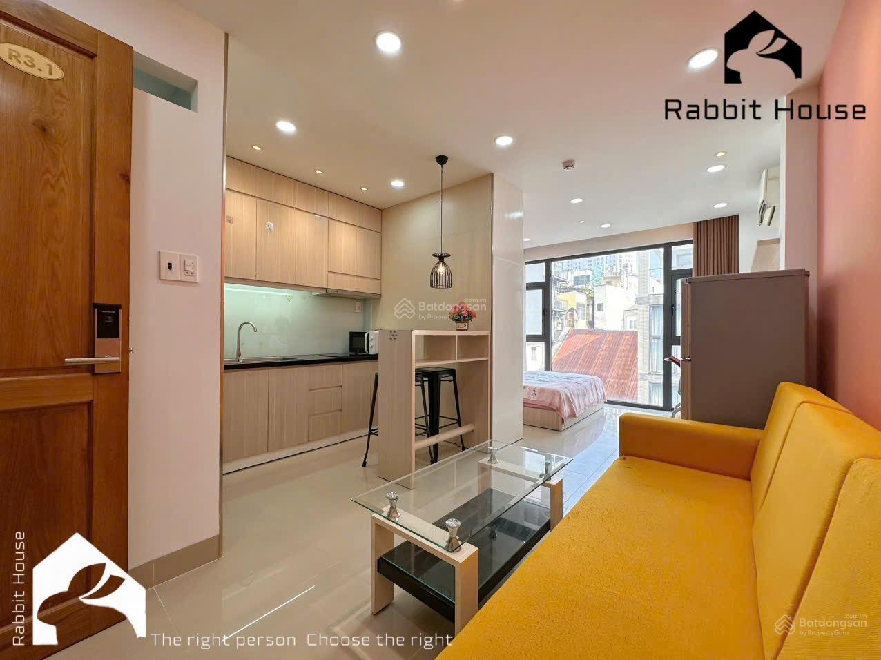 Cho thuê căn hộ Studio Cửa sổ Q1 gần cầu Ông Lãnh, chợ Bến Thành, Bitexco, Takashimaya, Bùi Viện