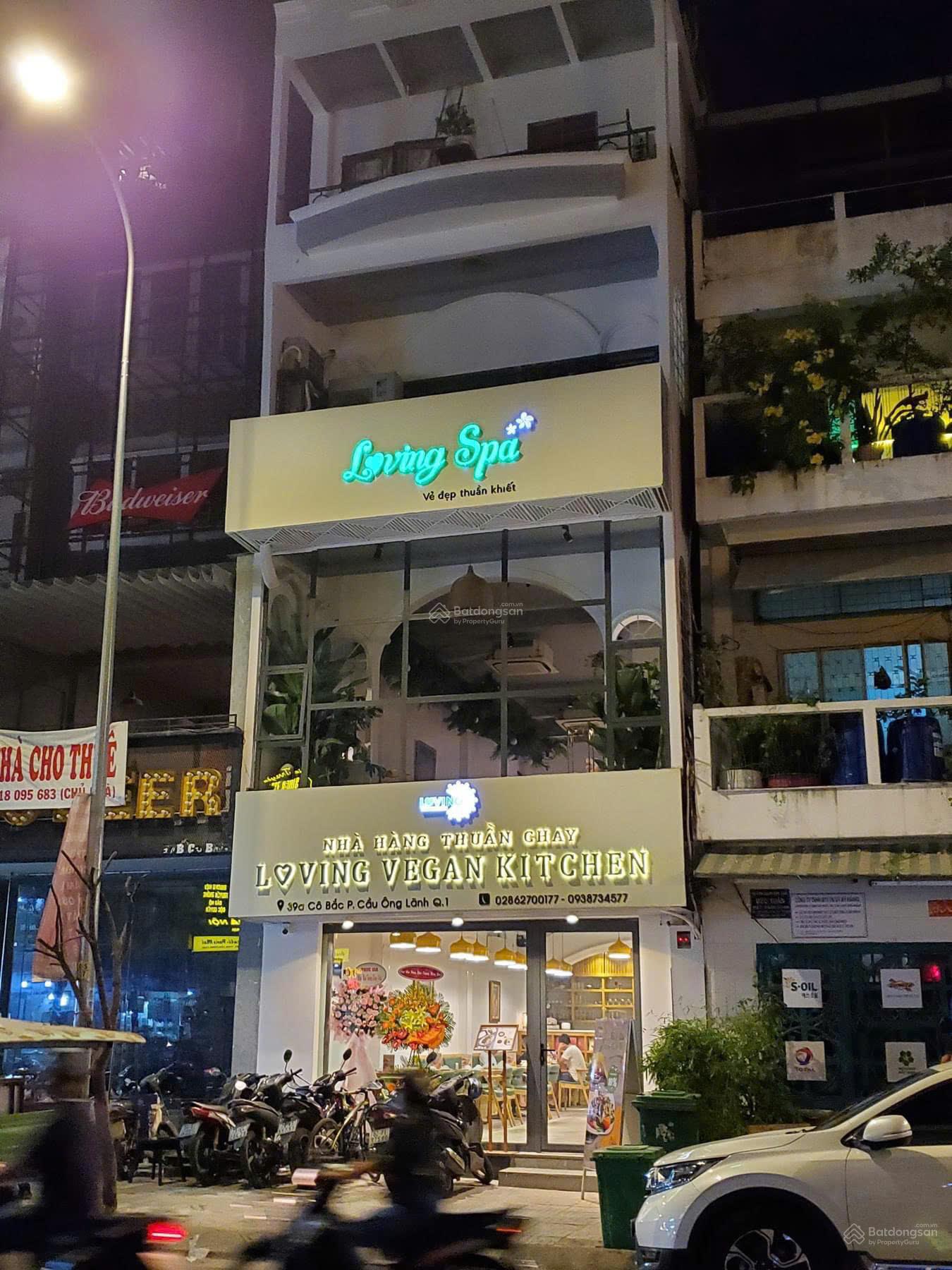 Khan hiếm! Nhà MT Cô Bắc - Quận 1 - DT 5,2x20m - 4 tầng - HĐT 140tr - Giá 59 tỷ