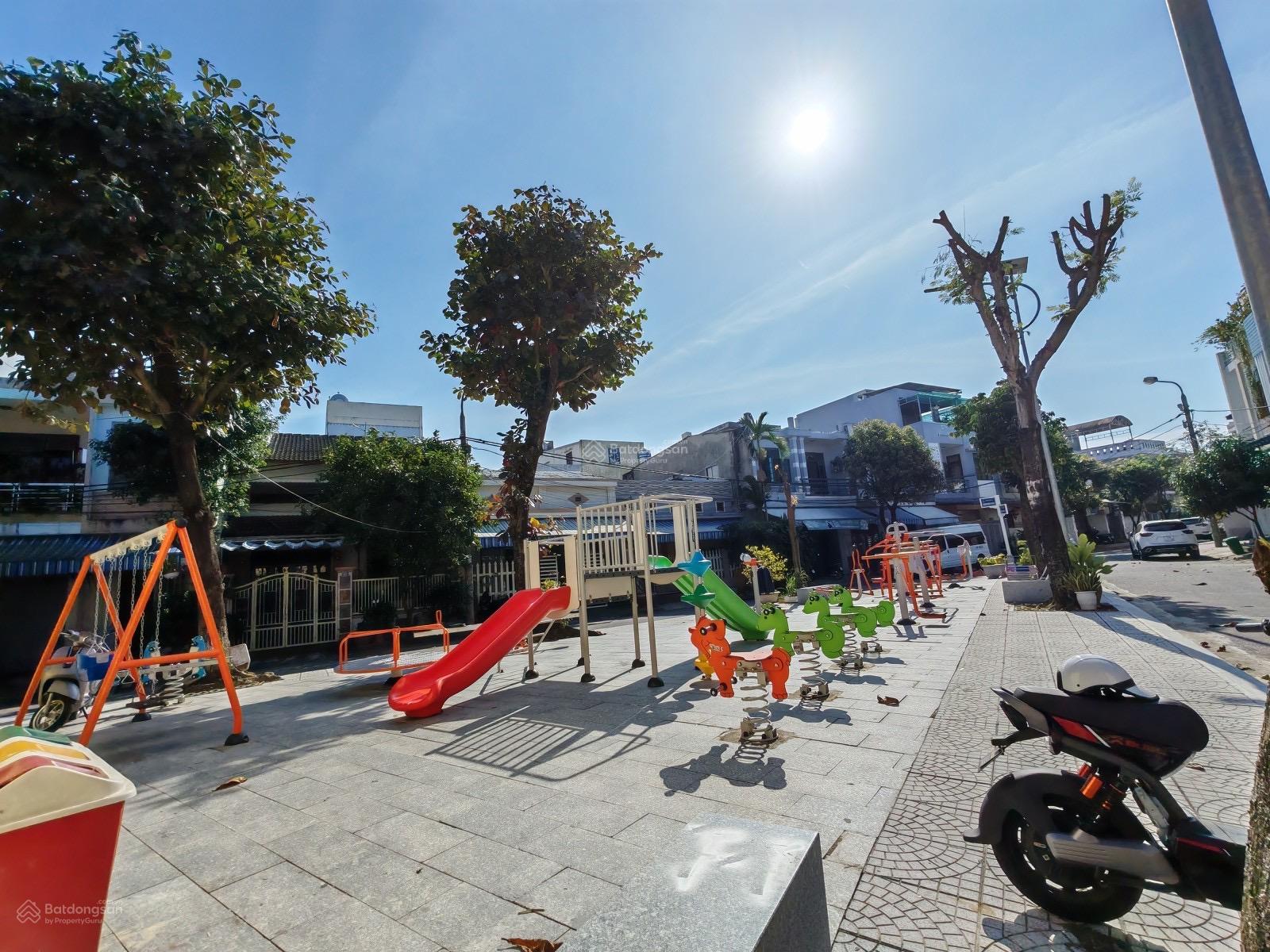 View xanh mướt, đối diện công viên, 80m2, tặng nhà, gần chợ Cẩm Lệ, mặt tiền An Hoà 5 chỉ 6.95 tỷ.