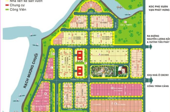 Giá đầu tư - an cư! KDC Phú Xuân Vạn Hưng Phú Nhà Bè 48tr/m2!