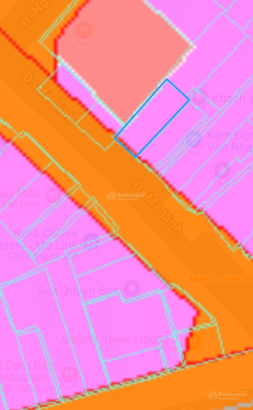 Mặt tiền Mê Linh, sát phố Hàn Tây, đường Nguyễn Thị Minh Khai ra biển Trần Phú: 500m, giá: 12 tỷ