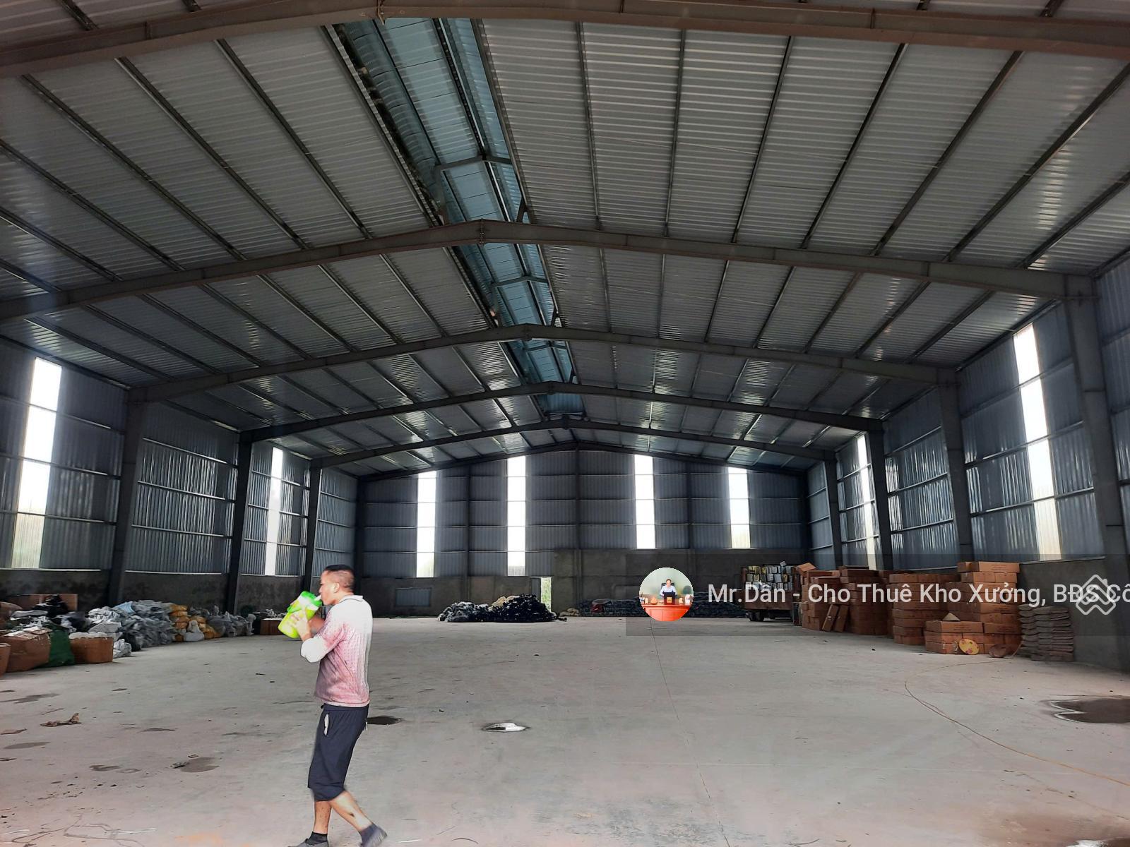 Cho thuê kho xưởng 1008m2 Bắc Sơn, Sóc Sơn, Hà Nội.