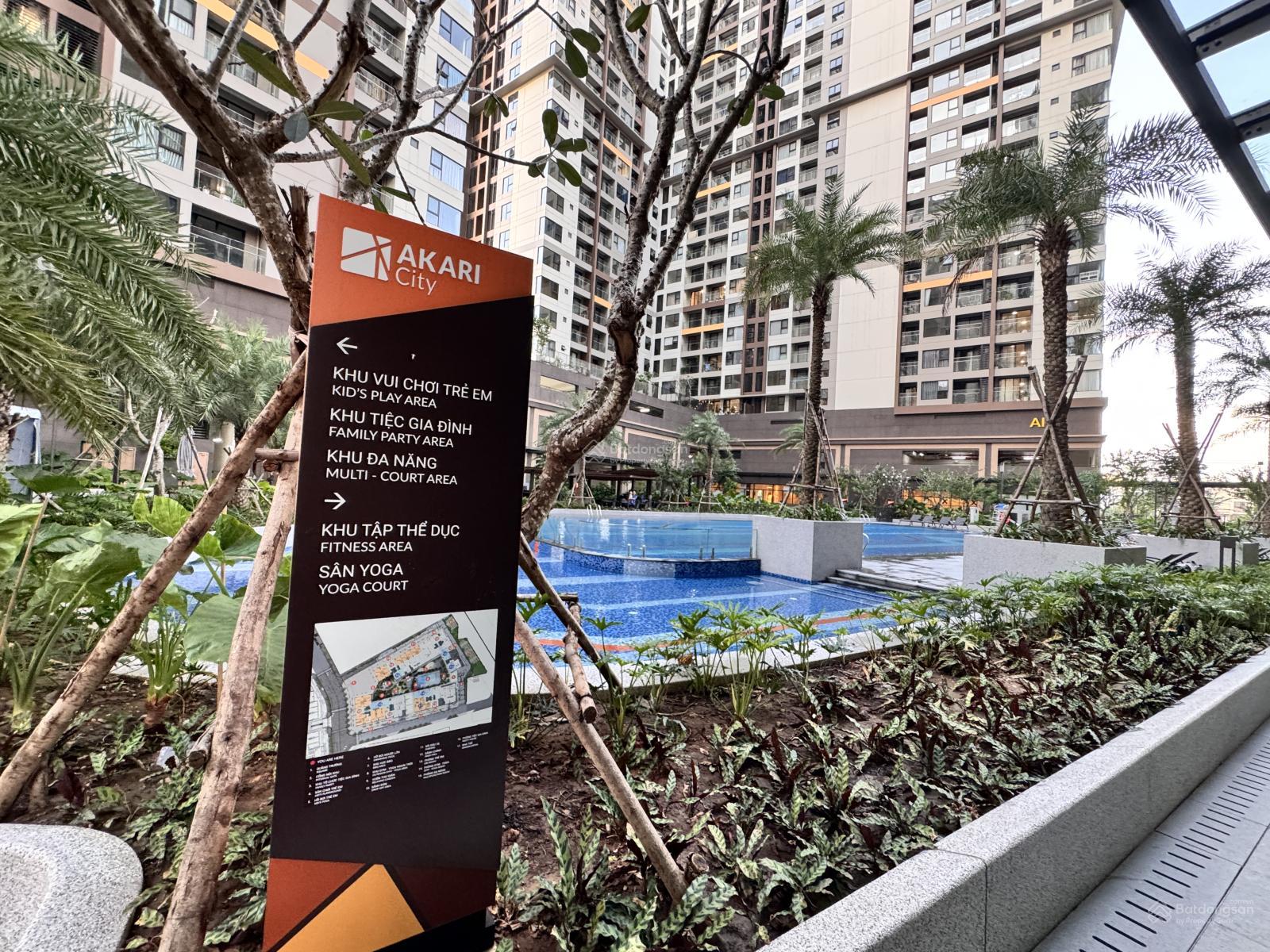 Bán căn hộ cao cấp Akari City bàn giao 2025 giai đoạn 2 - đã có sổ mặt tiền đại lộ 77 Võ Văn Kiệt