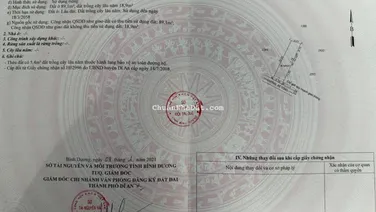 Bán đất đường Nguyễn An Ninh, phường Dĩ An, TP HCM (Dĩ An cũ) cách trường học 50m