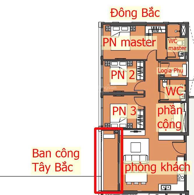 Bán nhanh quỹ căn 3PN của Masteri Era Landmark OCP3 - giá trực tiếp CĐT - nhận full CK