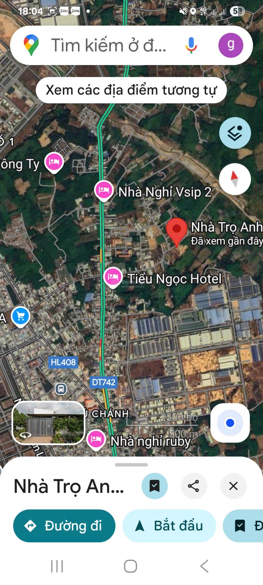 Nhà Trọ ngay KCN VSIP 2 bánn gấp giá hời chỉ 3,5ty