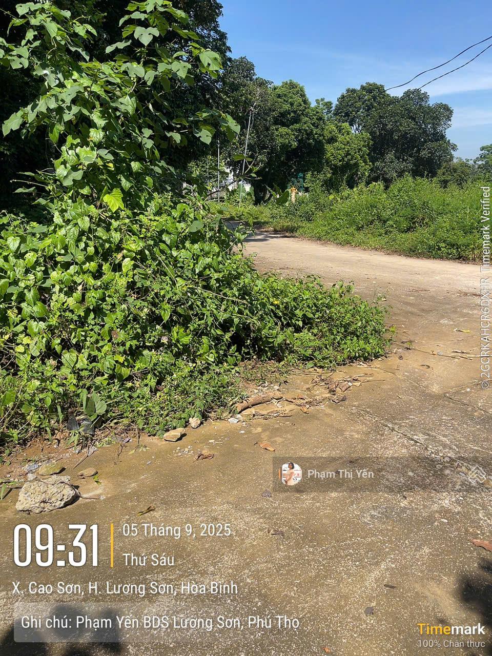 Cần bán lô đất đẹp toạ lạc tại Liên Hoà - Lương Sơn. DT 864m có 200m ONT. Giáp ranh Cư Yên