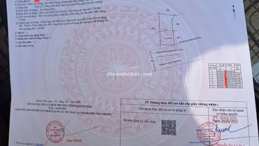 Bán lô đất phù hợp xây nhà biệt thự đường oto 9m đường Võ Dõng - Vĩnh Trung - Phường Tây Nha Trang