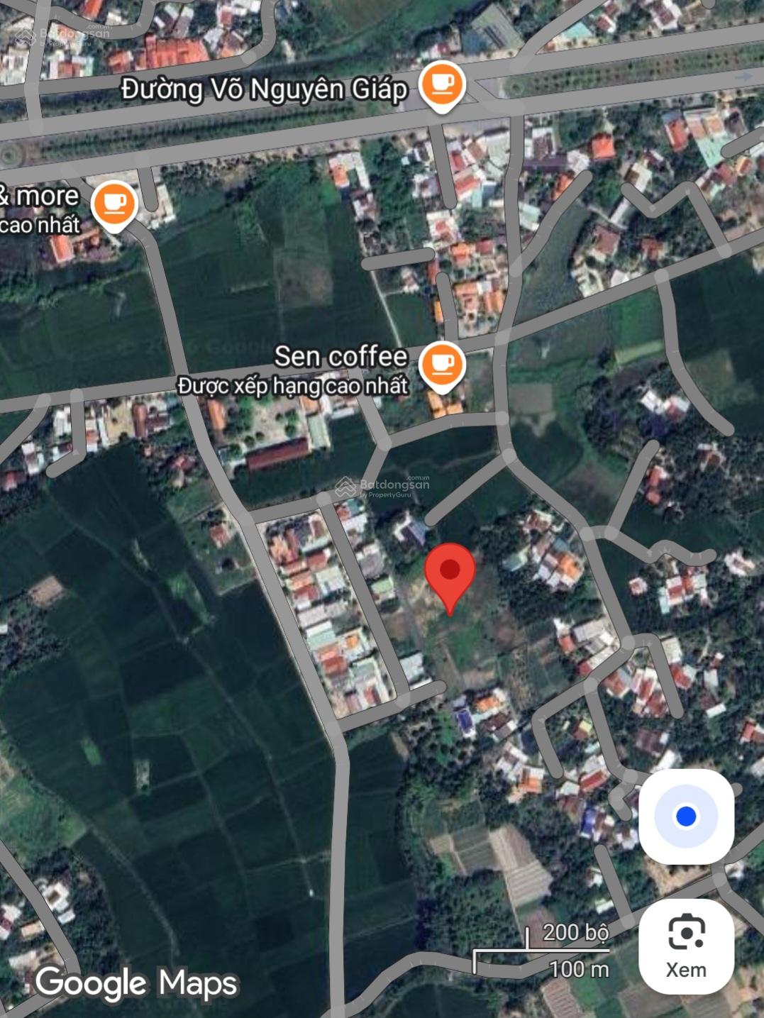 Hot, Đất hẻm võ nguyên giáp, đường ô tô sát tđc Diên An, giá chỉ 14.5tr/m