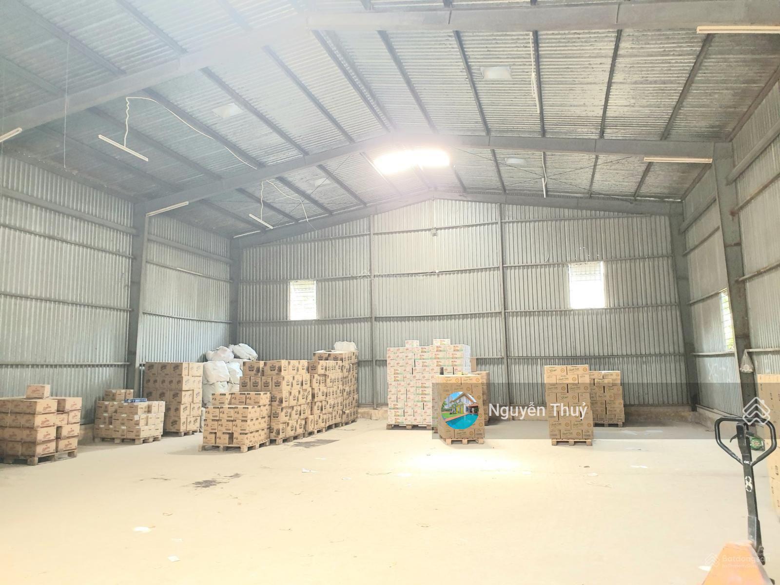 Cho Thuê Mặt Bằng Kho 500-1000m2 Giá 60 Triệu