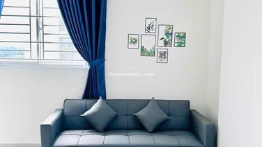 CHO THUÊ CĂN HỘ GÓC 44M2 NAM LONG 2 CENTRAL LAKE, 1 PHÒNG NGỦ, FULL NỘI THẤT, MỚI 100%, TH MÁY