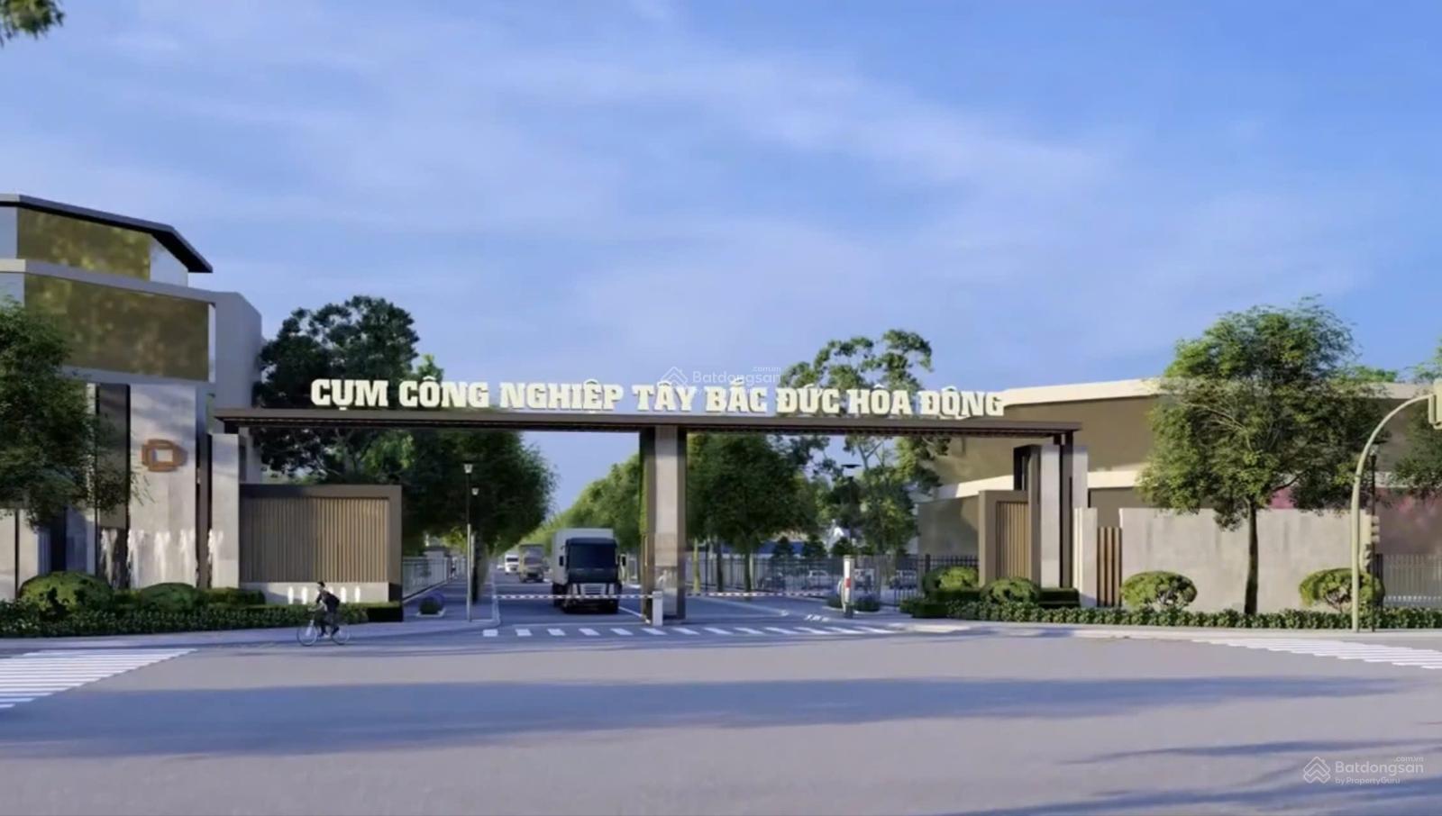 (Đã có sổ đỏ) Bán Cụm CN Tây Bắc Đức Hòa Đông. 3000m2-15.1 tỷ, 5000m2-23,4 tỷ. Miễn thuế 2 năm!