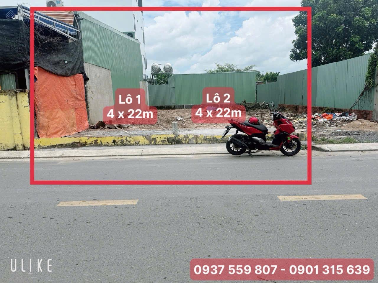 Bán 2 lô đất CN 178m2 đường thông Tăng Nhơn Phú - Tăng Nhơn Phú B Q9 cũ