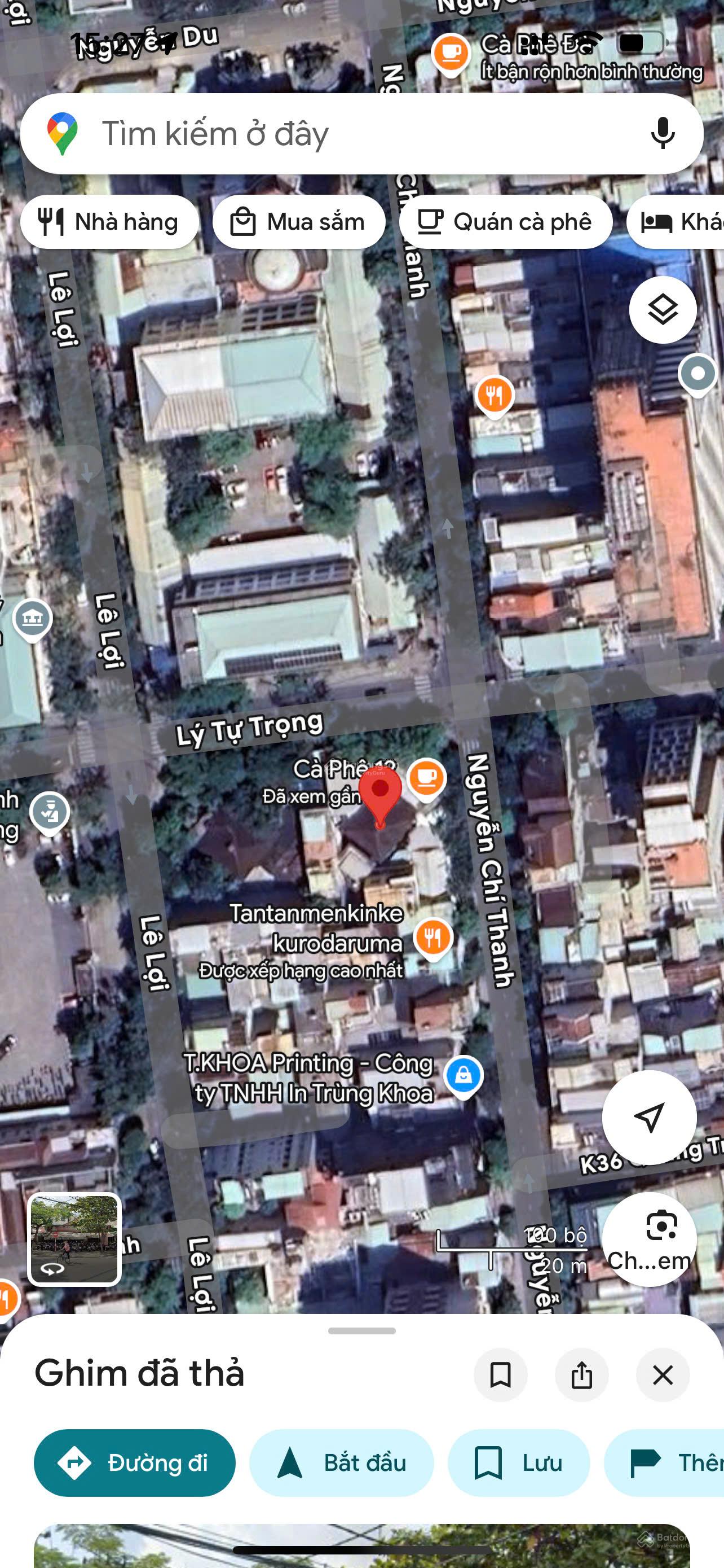 lô góc 356m2 trung tâm quận hải châu . 2 mặt tiền đường nguyễn chí thanh và lý tự trọng