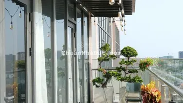 Cần cho thuê căn hộ 3PN Duplex thông tầng Precia tầng cao view xem bắn pháo hoa, có sân vườn riêng
