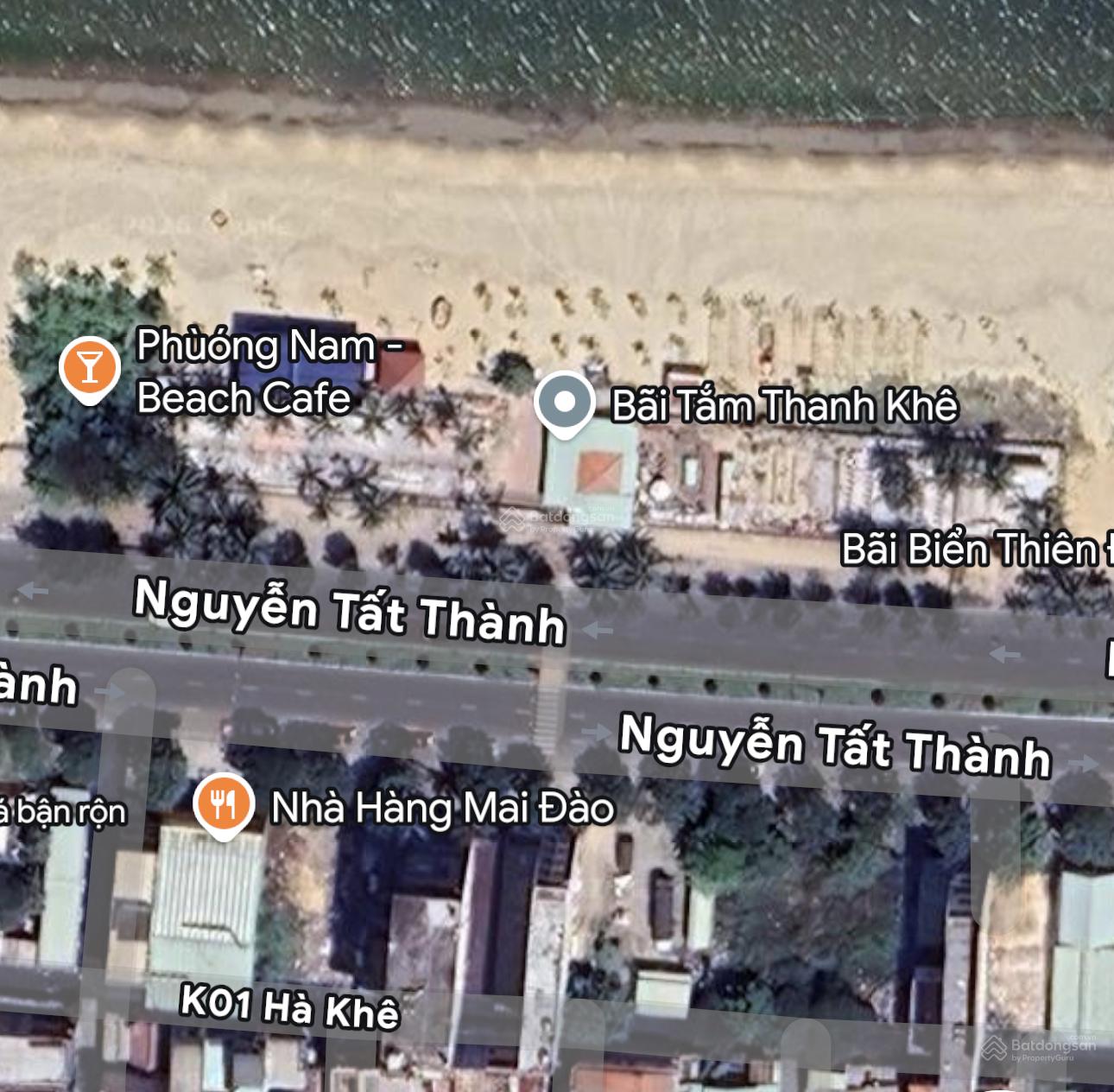 6 lô Nguyễn Tất Thành , view biển Thanh Khê - Diện tích 750m2 ngang 30m