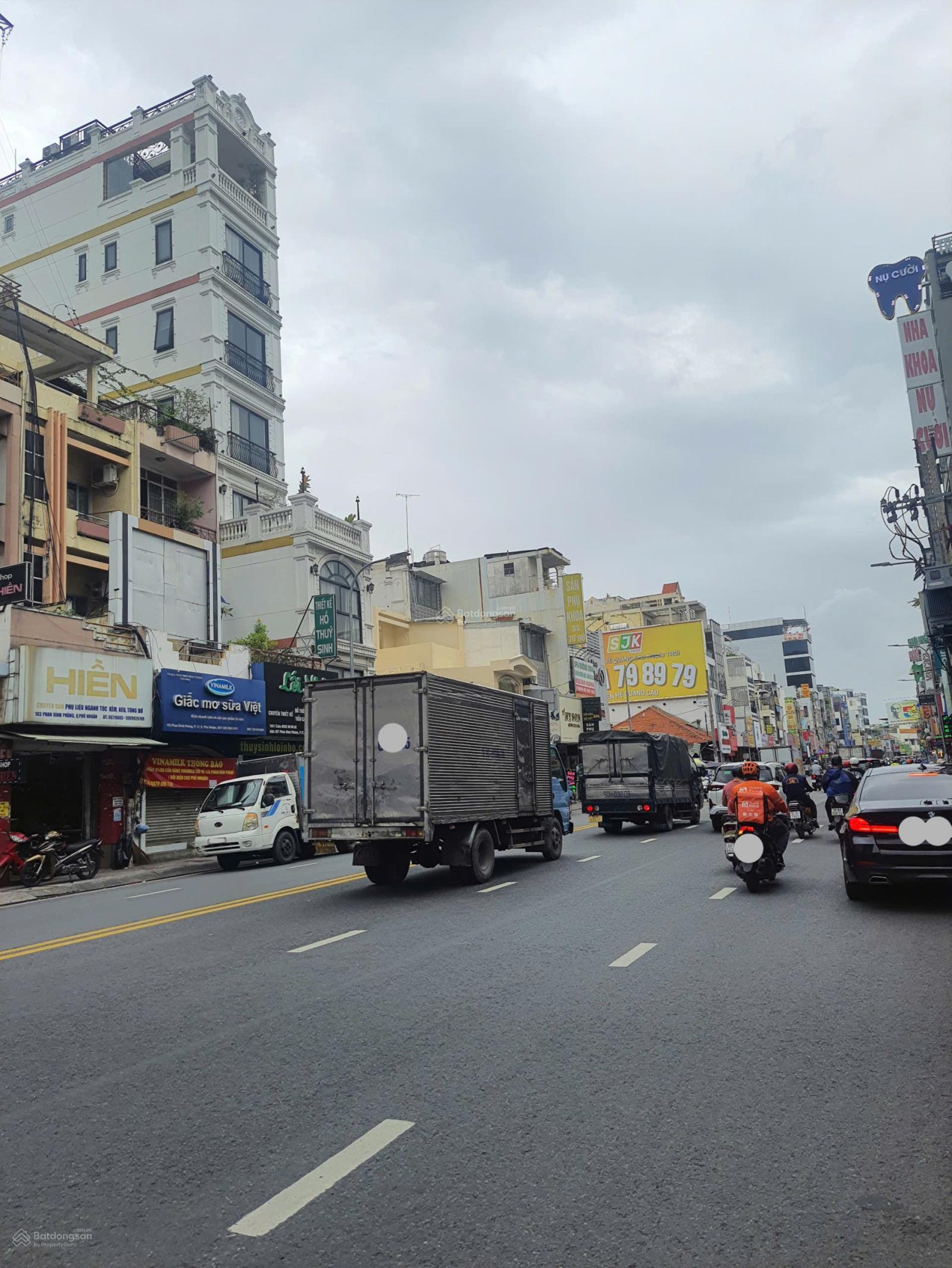 4x11m, 4 lầu, HĐ thuê 25tr, Nhà hxh Phan Đình Phùng, gần ngã tư Phú Nhuận, Bán 8.5 tỷ